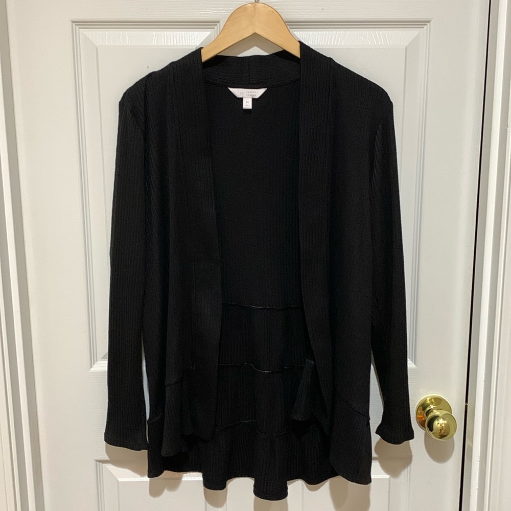 *Sale* 3/$18 - Lauren Conrad LC black cardigan size M